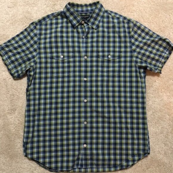 Banana Republic Men's Button Front Shirt - Size L - Picture 2 of 5